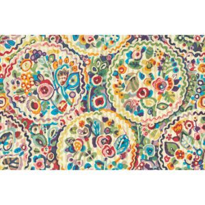 Multi Camille Peel and Stick Wallpaper