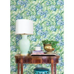 Heather Belles Fleurs Peel and Stick Wallpaper