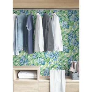 Heather Belles Fleurs Peel and Stick Wallpaper