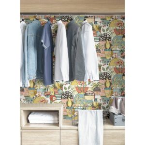 Spice Avriel Peel and Stick Wallpaper