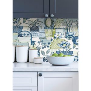 Blue Avriel Peel and Stick Wallpaper