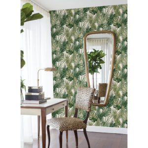 0060633 green palmero leaf peel and stick wallpaper.jpeg