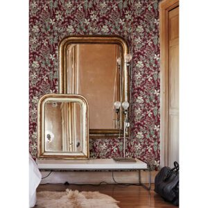 0060645 burgundy willa flower peel and stick wallpaper.jpeg