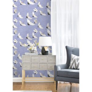 0060742 hydrangea halcyon birds peel and stick wallpaper.jpeg
