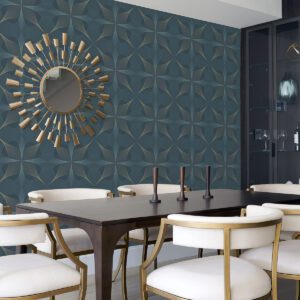 Blue Intuition Peel & Stick Wallpaper