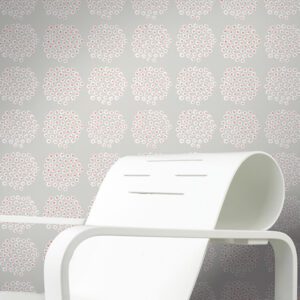 Grey Puketti Peel and Stick Wallpaper