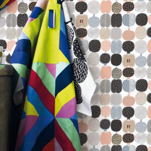 Pink and Grey Kompotti Peel and Stick Wallpaper