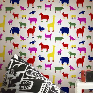 Multi Rulla Peel and Stick Wallpaper