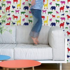 Multi Rulla Peel and Stick Wallpaper