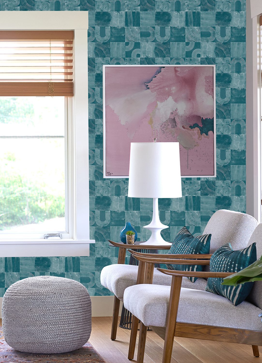 0061438 teal vaughn geometric peel and stick wallpaper.jpeg