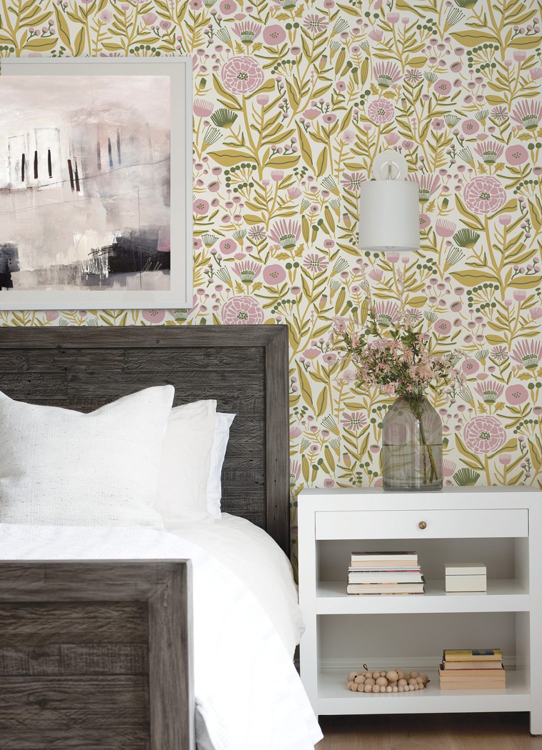 0061877 yellow marigold forest flower peel and stick wallpaper.jpeg