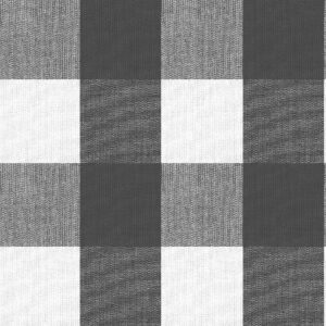 Charcoal Buffalo Plaid Plaid Peel and Stick Wallpaper