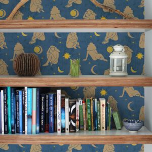 0064270 dark blue nudes novelty peel and stick wallpaper.jpeg