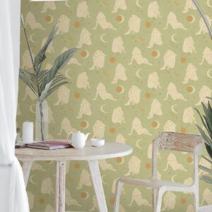 Sage Nudes Novelty Peel and Stick Wallpaper