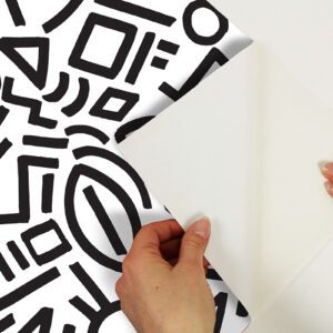 0065264 black doodle abstract peel and stick wallpaper.jpeg