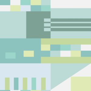 Multi Cool Kiki Shapes Peel and Stick Wallpaper