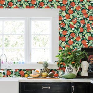 Juniper Orange Grove Peel and Stick Wallpaper