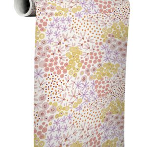 Floral Bunch Multi Warm Peel and Stick Wallpaper