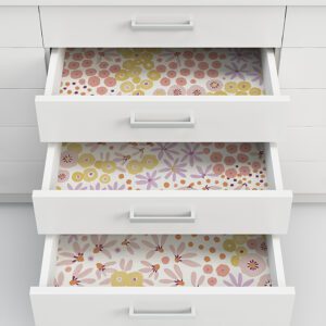 Floral Bunch Multi Warm Peel and Stick Wallpaper