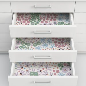 Floral Bunch Multi Cool Peel and Stick Wallpaper