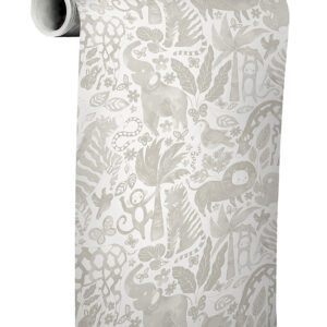 Sweet Safari Taupe Peel and Stick Wallpaper