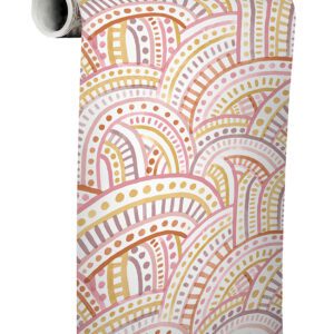 Retro Rainbow Multi Warm Peel and Stick Wallpaper