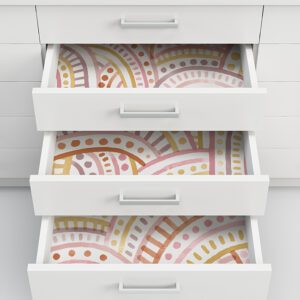 Retro Rainbow Multi Warm Peel and Stick Wallpaper