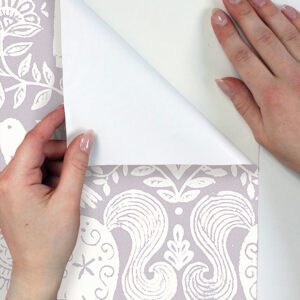 0066780 unicorn stamp purple peel and stick wallpaper.jpeg