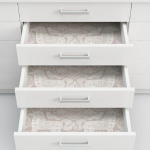 Unicorn Stamp Pink Peel and Stick Wallpaper