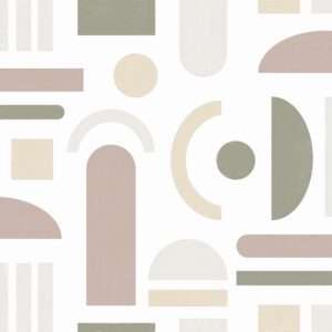 Terracotta Wiles Peel and Stick Wallpaper