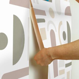 Terracotta Wiles Peel and Stick Wallpaper