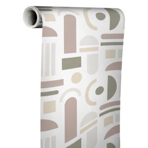 Terracotta Wiles Peel and Stick Wallpaper