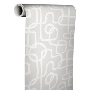 Cream Niko Peel and Stick Wallpaper