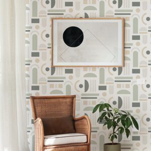 Sage Wiles Peel and Stick Wallpaper