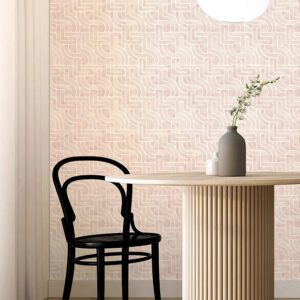 Blush Blythe Peel and Stick Wallpaper