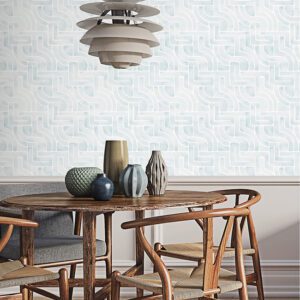 Blue Blythe Peel and Stick Wallpaper