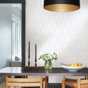 Grey Alix Peel and Stick Wallpaper