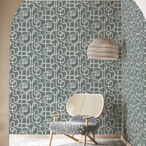 Grey Niko Peel and Stick Wallpaper