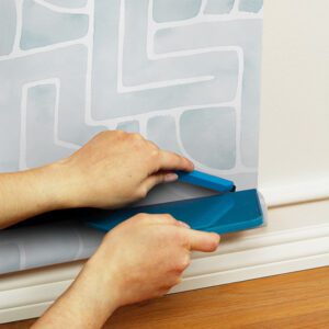 Blue Blythe Peel and Stick Wallpaper