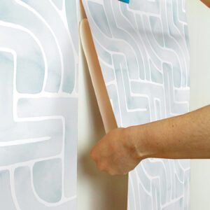 Blue Blythe Peel and Stick Wallpaper