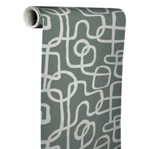 Grey Niko Peel and Stick Wallpaper