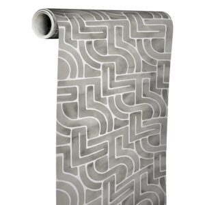 Grey Blythe Peel and Stick Wallpaper