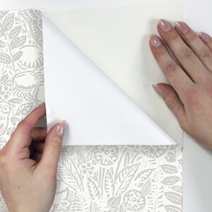 Cream Jolene Peel and Stick Wallpaper