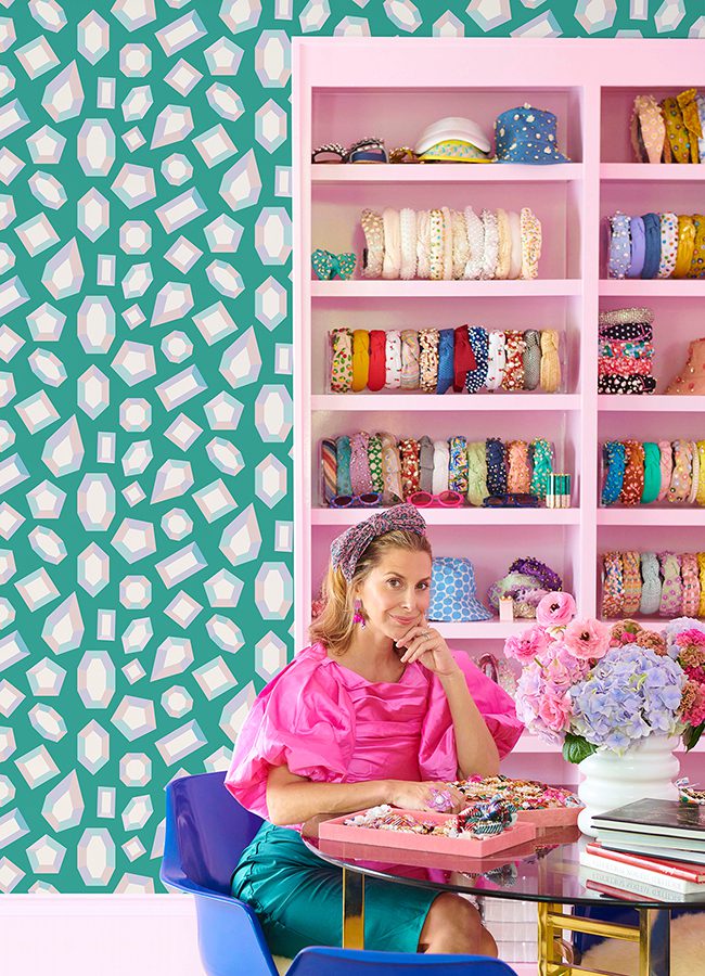 0069179 lele gems teal peel and stick wallpaper.jpeg