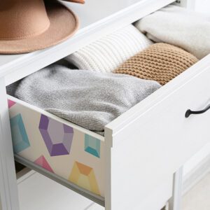 LeLe Gems Ivory Peel and Stick Wallpaper