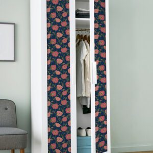 0085957 navy pink poppy field peel and stick wallpaper.jpeg