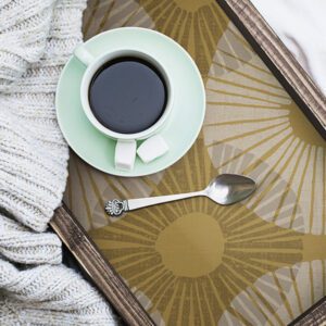 Mustard Superbloom Peel and Stick Wallpaper