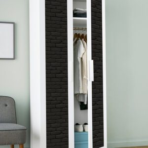 0086270 black amsterdam brick peel and stick wallpaper.jpeg