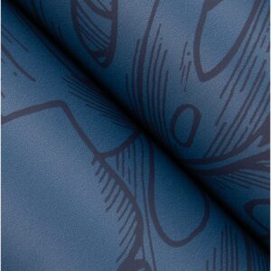 Indigo Borneo Peel and Stick Wallpaper