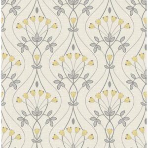 Grey Wilder Peel and Stick Wallpaper